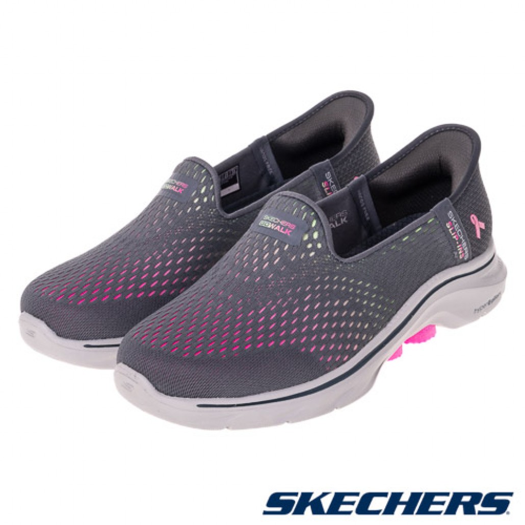 瞬穿舒適科技 GO WALK 7 粉紅絲帶限定款 寬楦款