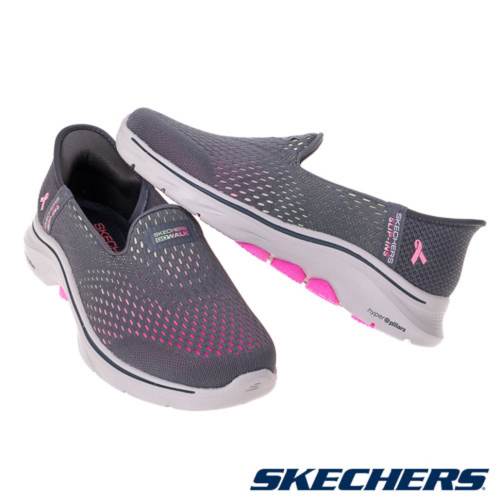 瞬穿舒適科技 GO WALK 7 粉紅絲帶限定款 寬楦款