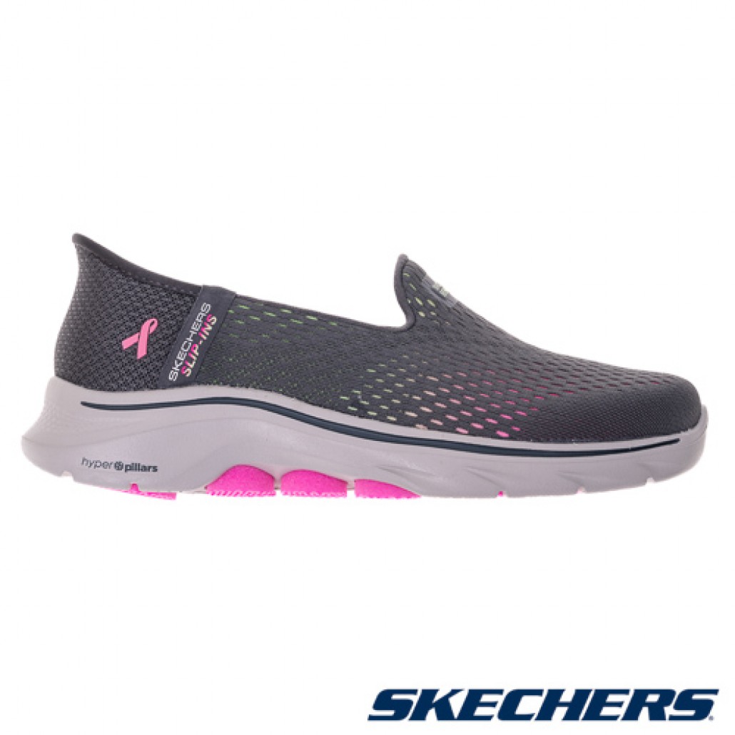 瞬穿舒適科技 GO WALK 7 粉紅絲帶限定款 寬楦款