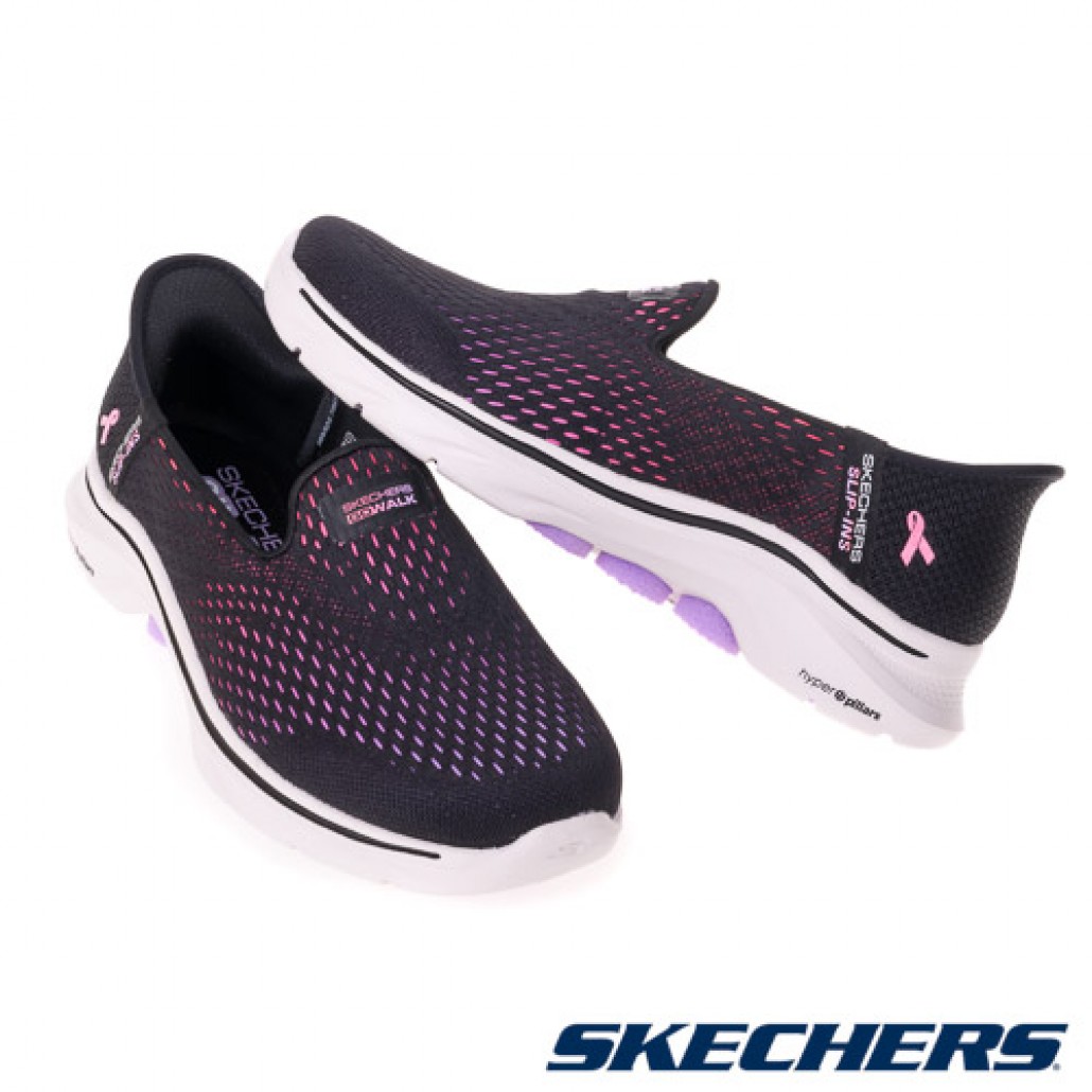 瞬穿舒適科技 GO WALK 7 粉紅絲帶限定款 寬楦款