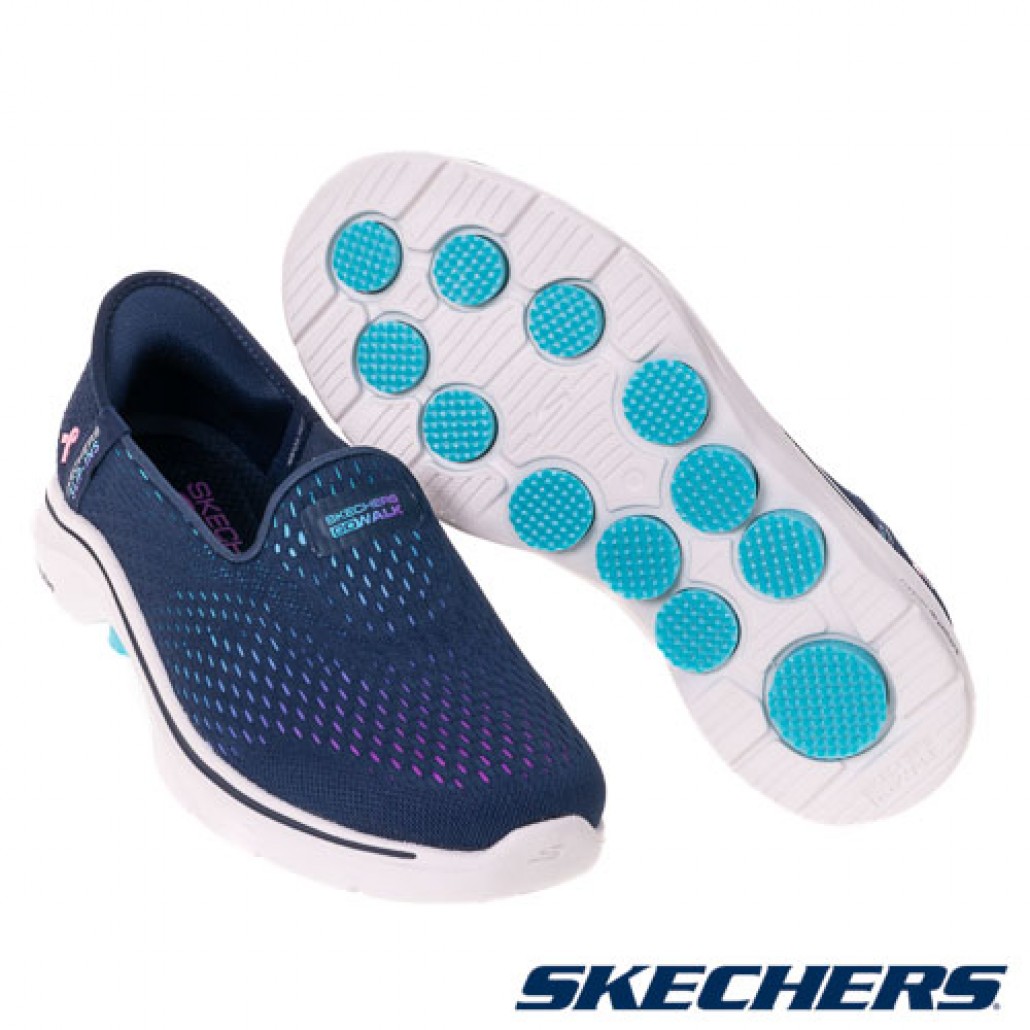 瞬穿舒適科技 GO WALK 7 粉紅絲帶限定款 寬楦款