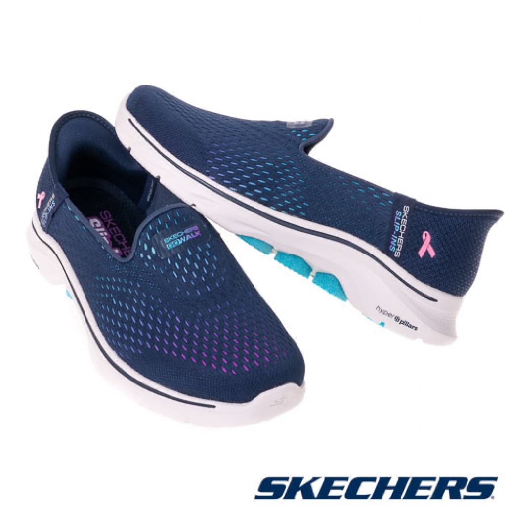 瞬穿舒適科技 GO WALK 7 粉紅絲帶限定款 寬楦款