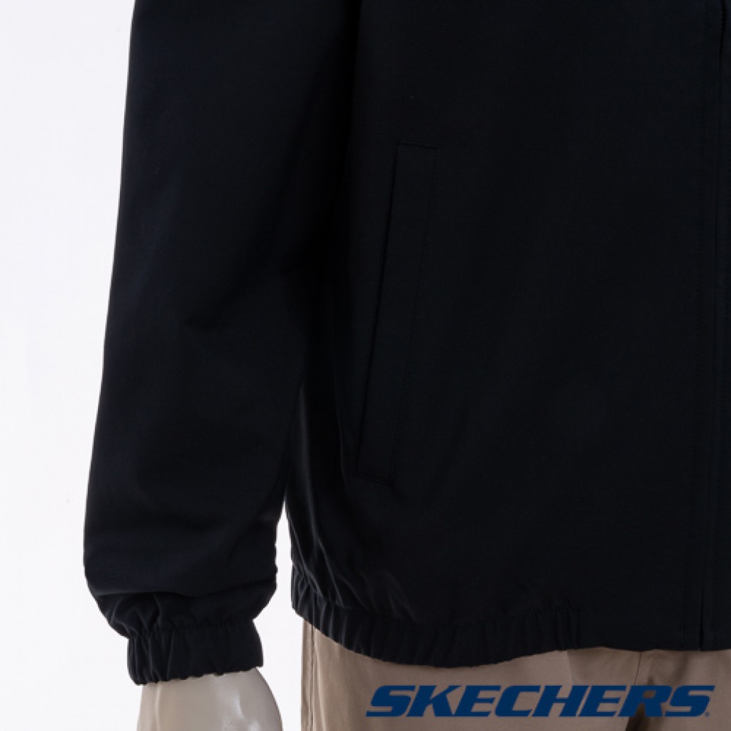 SKECHERS 男拉鍊外套 (JA133BLK)