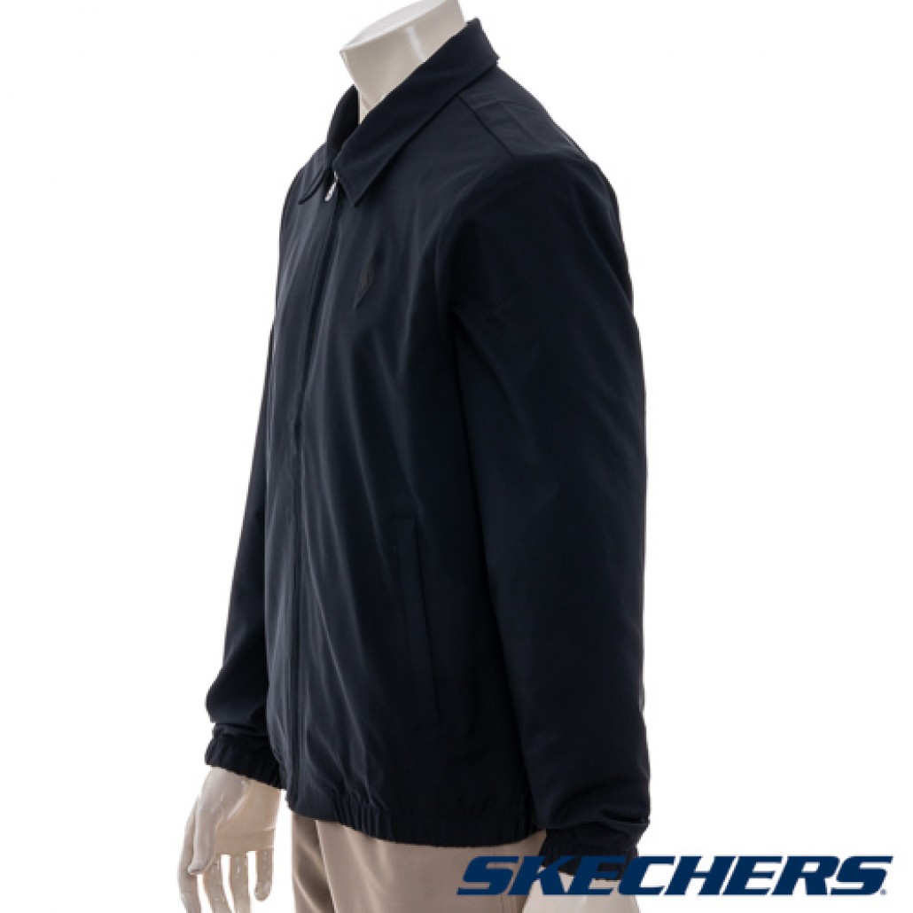 SKECHERS 男拉鍊外套 (JA133BLK)