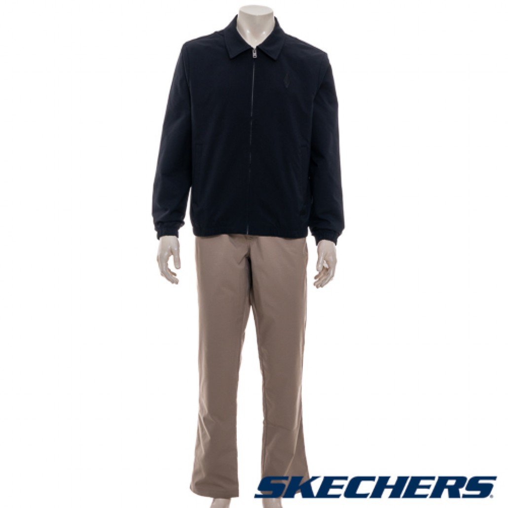 SKECHERS 男拉鍊外套 (JA133BLK)