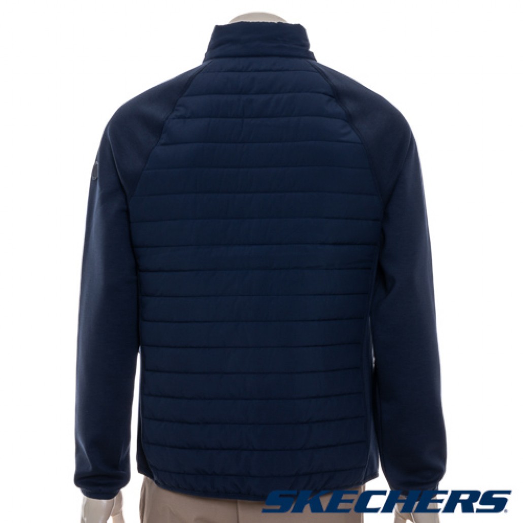 SKECHERS 男拉鍊外套 (JA141CCNV)