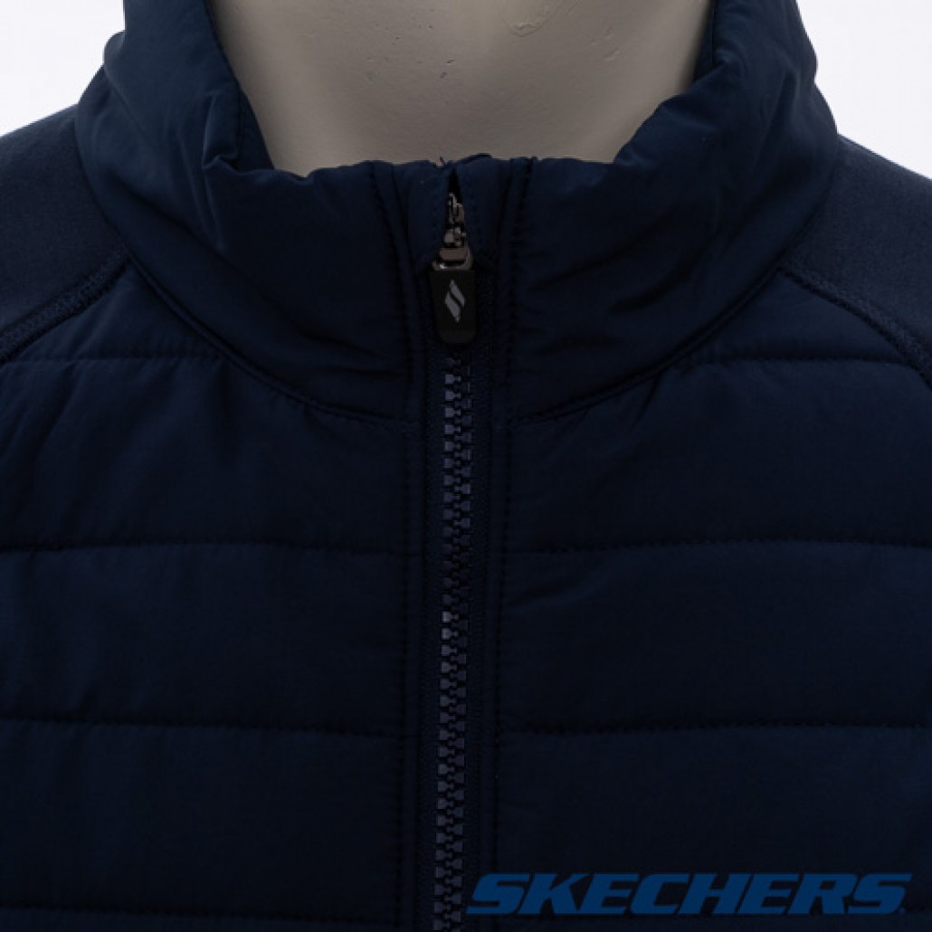 SKECHERS 男拉鍊外套 (JA141CCNV)