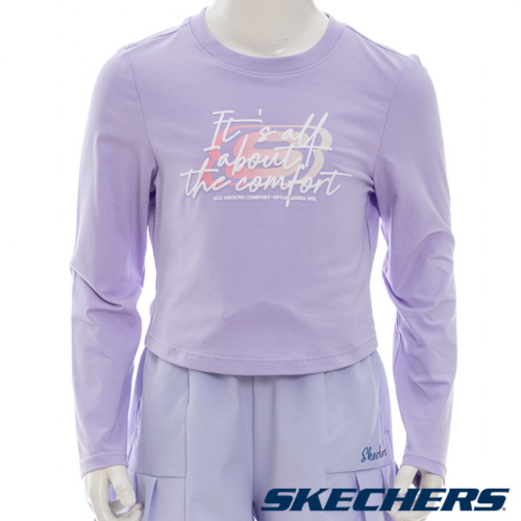 SKECHERS 女童長袖衣 (L125G048-00EW)