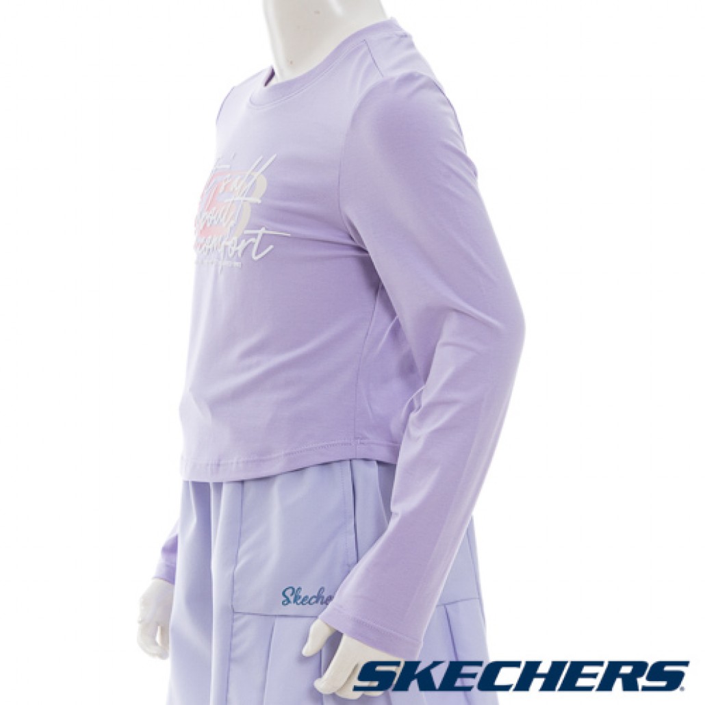 SKECHERS 女童長袖衣 (L125G048-00EW)