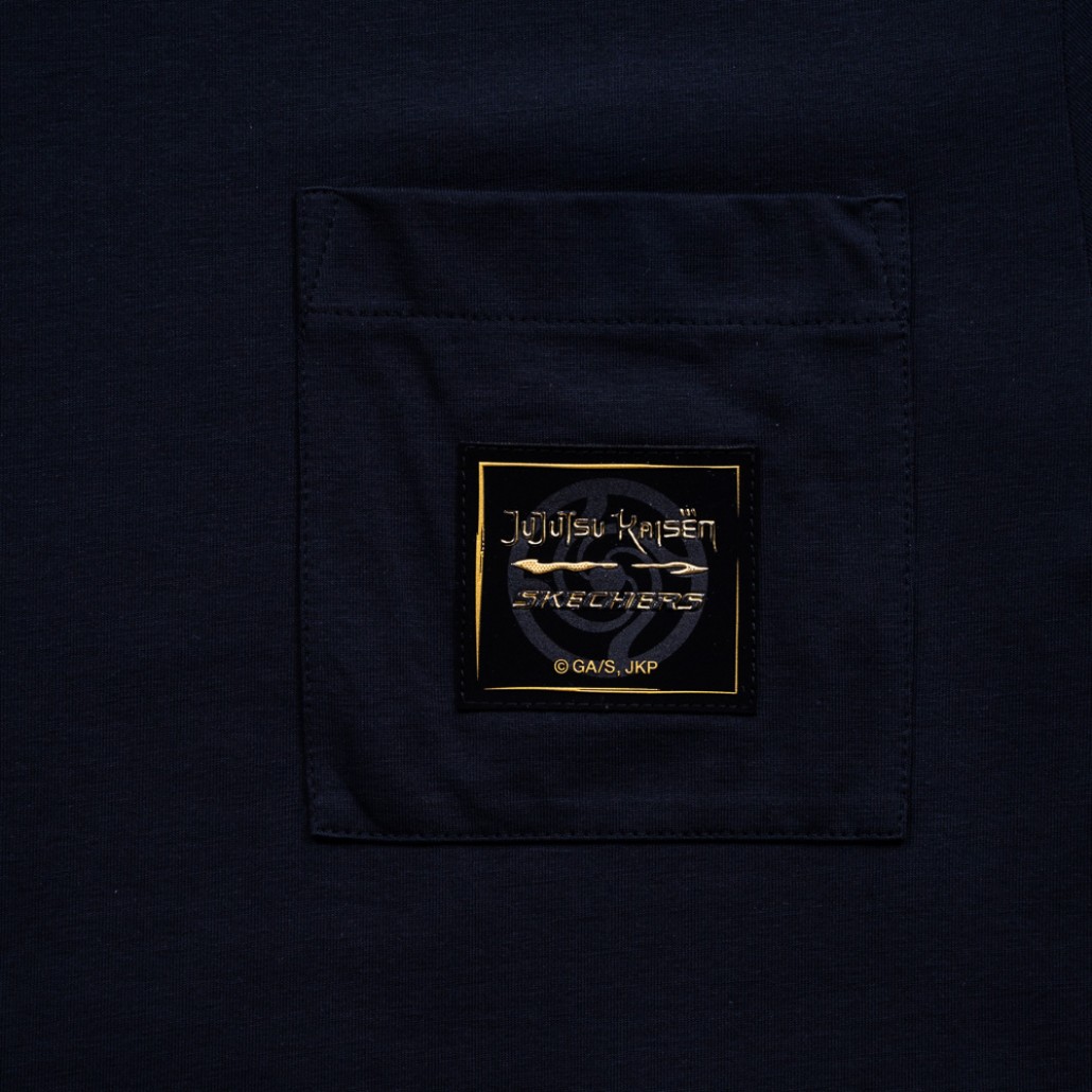 SKECHERS x 咒術迴戰聯名款 中性印花T恤_虎杖悠仁 (SL424U894-02L2)