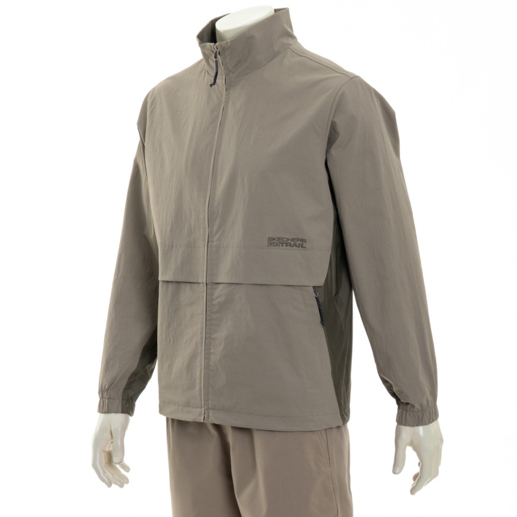 SKECHERS 男拉鍊外套 (L324M039-01NC)