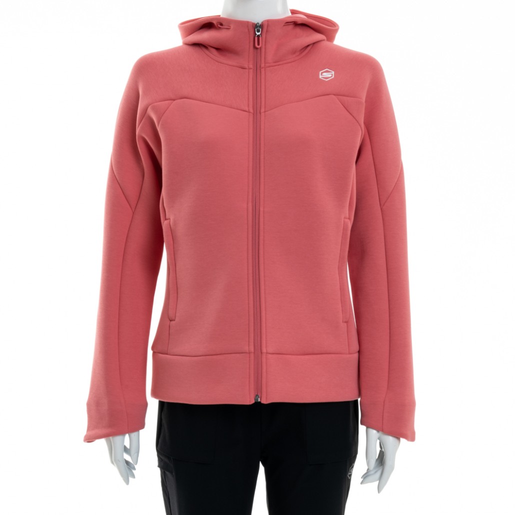 SKECHERS 女拉鍊連帽外套 (P424W002-04RQ)