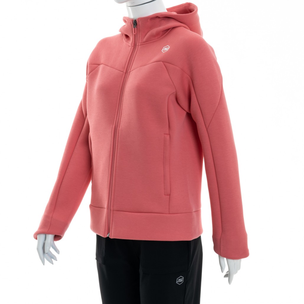 SKECHERS 女拉鍊連帽外套 (P424W002-04RQ)