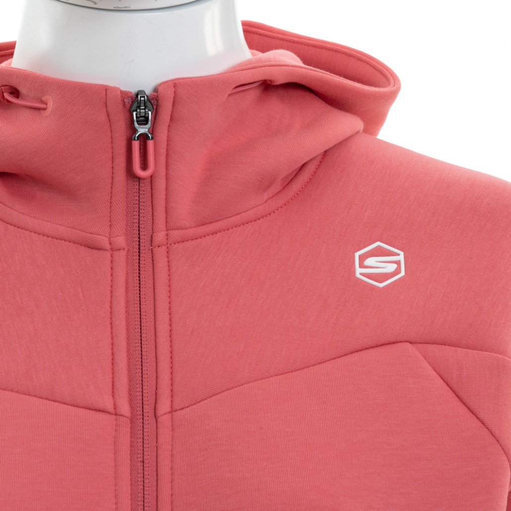 SKECHERS 女拉鍊連帽外套 (P424W002-04RQ)