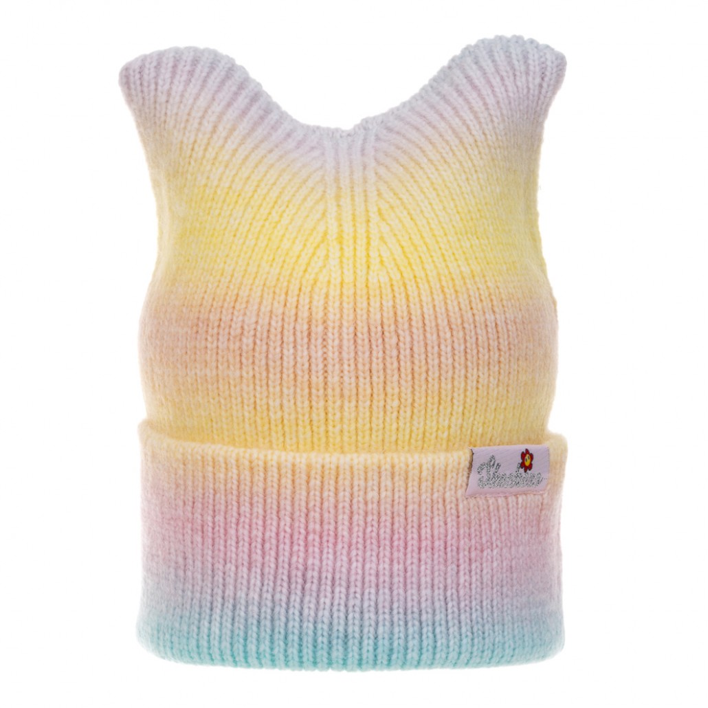 SKECHERS 童針織帽_杏花粉 (L424G049-007V)