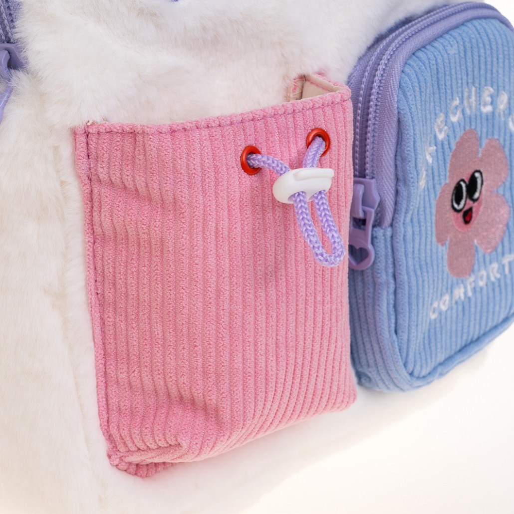 SKECHERS 童後背包_純淨白 (L424K066-01SV)