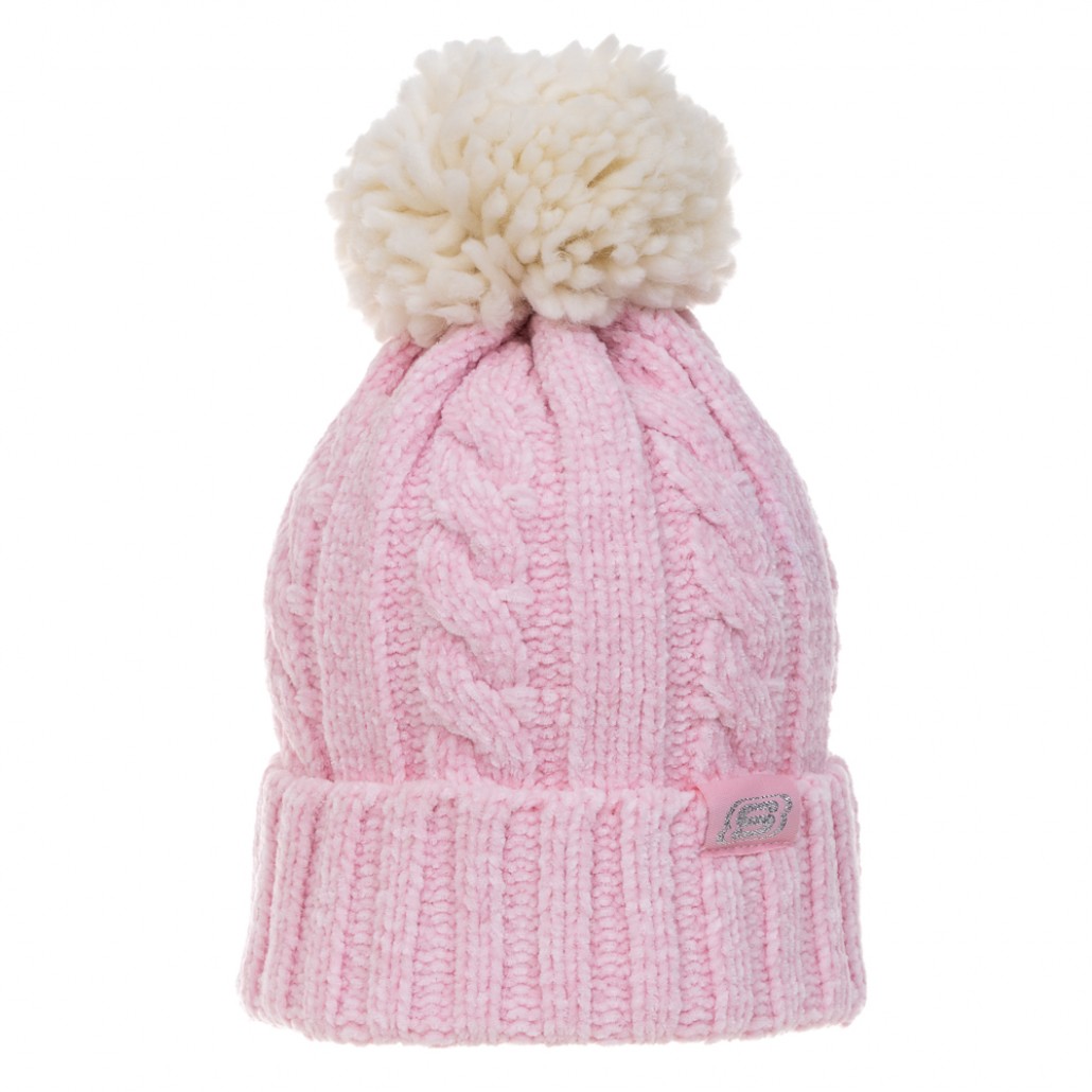 SKECHERS 童針織帽_瑪麗玫瑰粉 (P424G050-04J1)