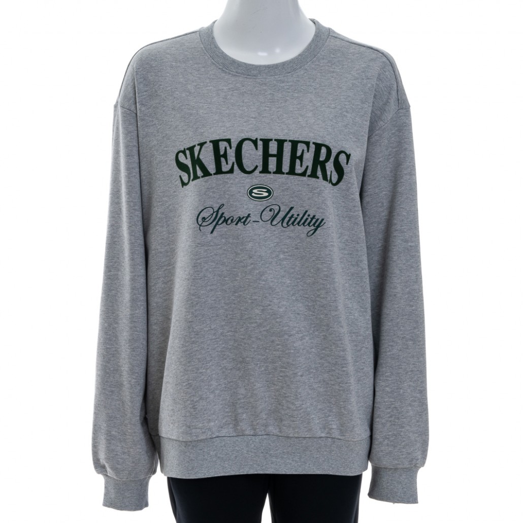 SKECHERS 中性長袖衛衣 (L424U010-01UV)