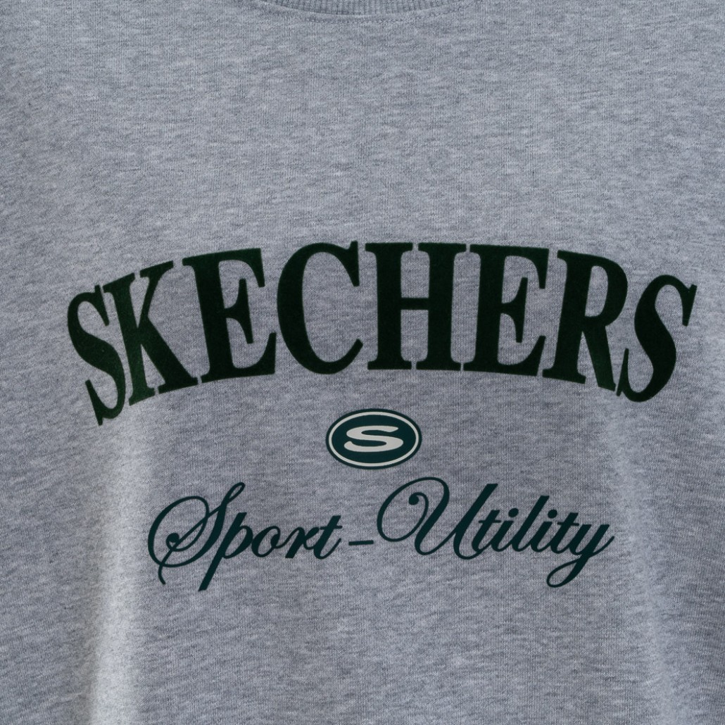 SKECHERS 中性長袖衛衣 (L424U010-01UV)