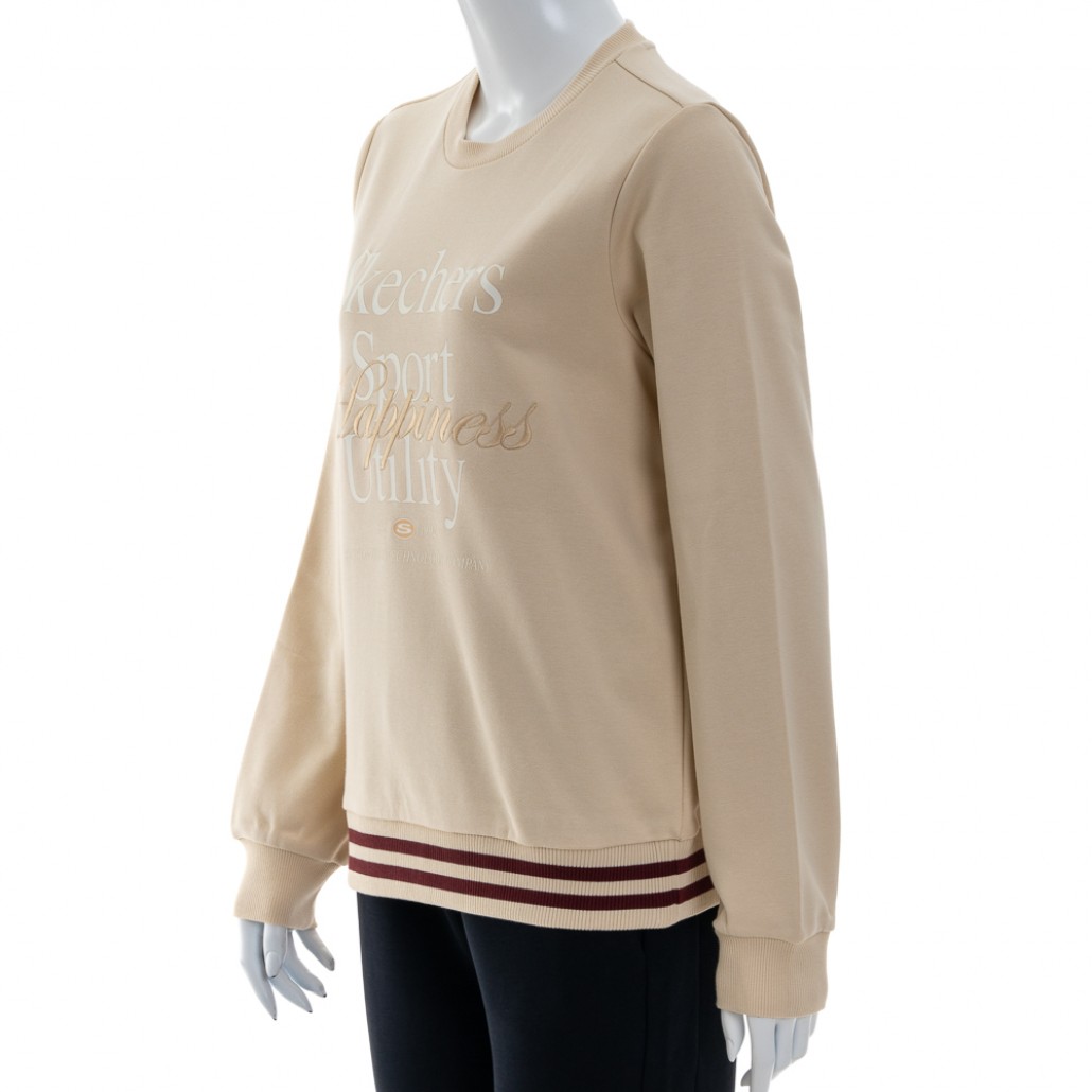 SKECHERS 女長袖衛衣 (L424W021-046L)