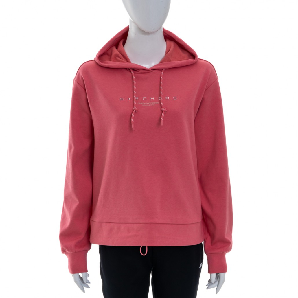 SKECHERS 女長袖連帽衛衣 (P424W012-04RQ)