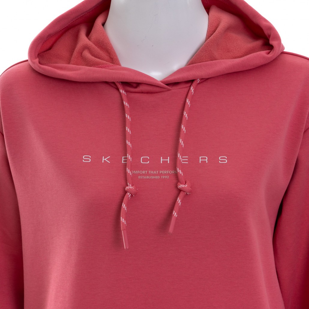 SKECHERS 女長袖連帽衛衣 (P424W012-04RQ)