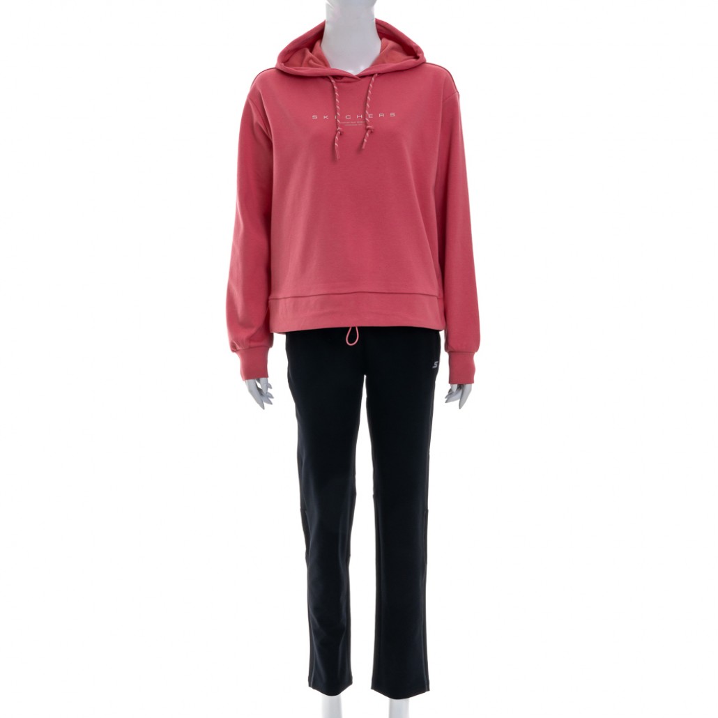 SKECHERS 女長袖連帽衛衣 (P424W012-04RQ)