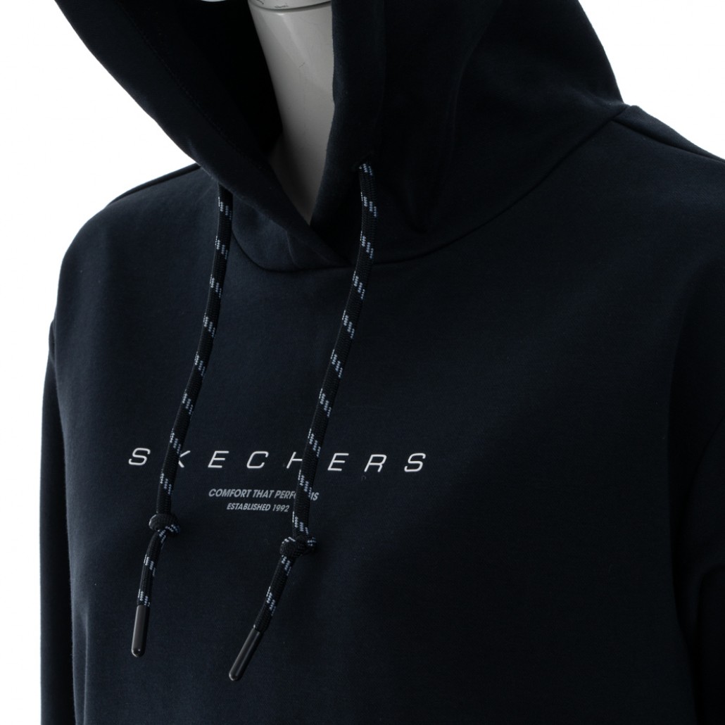 SKECHERS 女長袖連帽衛衣 (P424W012-0018)