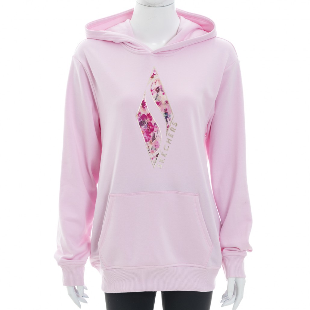 SKECHERS 女長袖連帽衛衣 (HD64WPK)