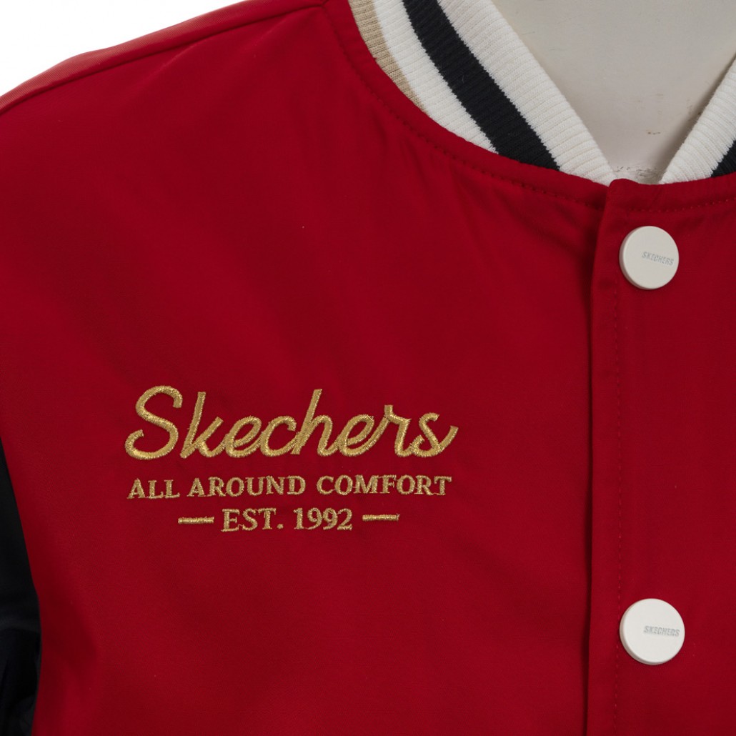 SKECHERS 男童棒球外套 2025 CNY (L125B004-001W)