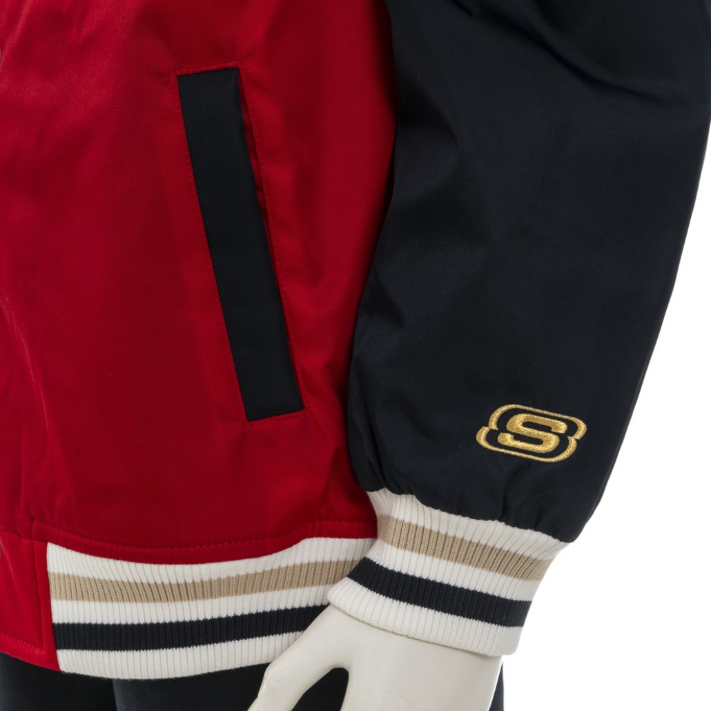 SKECHERS 男童棒球外套 2025 CNY (L125B004-001W)