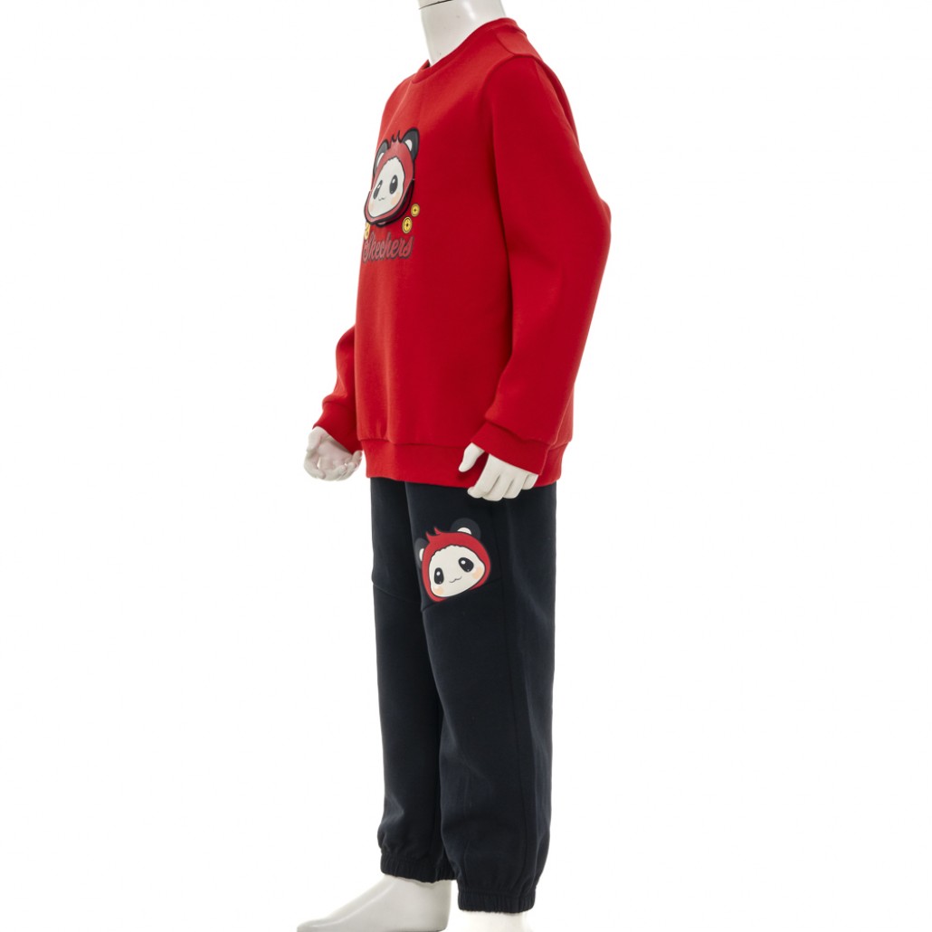 SKECHERS 男幼童套裝(長袖衣+長褲) 2025 CNY (L125B024-001W)