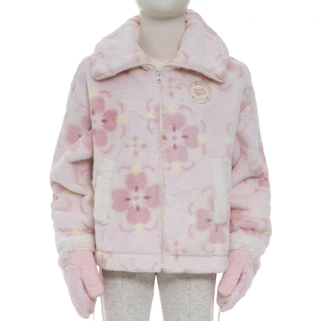 SKECHERS 女童拉鍊外套 2025 CNY (L125G004-0508)