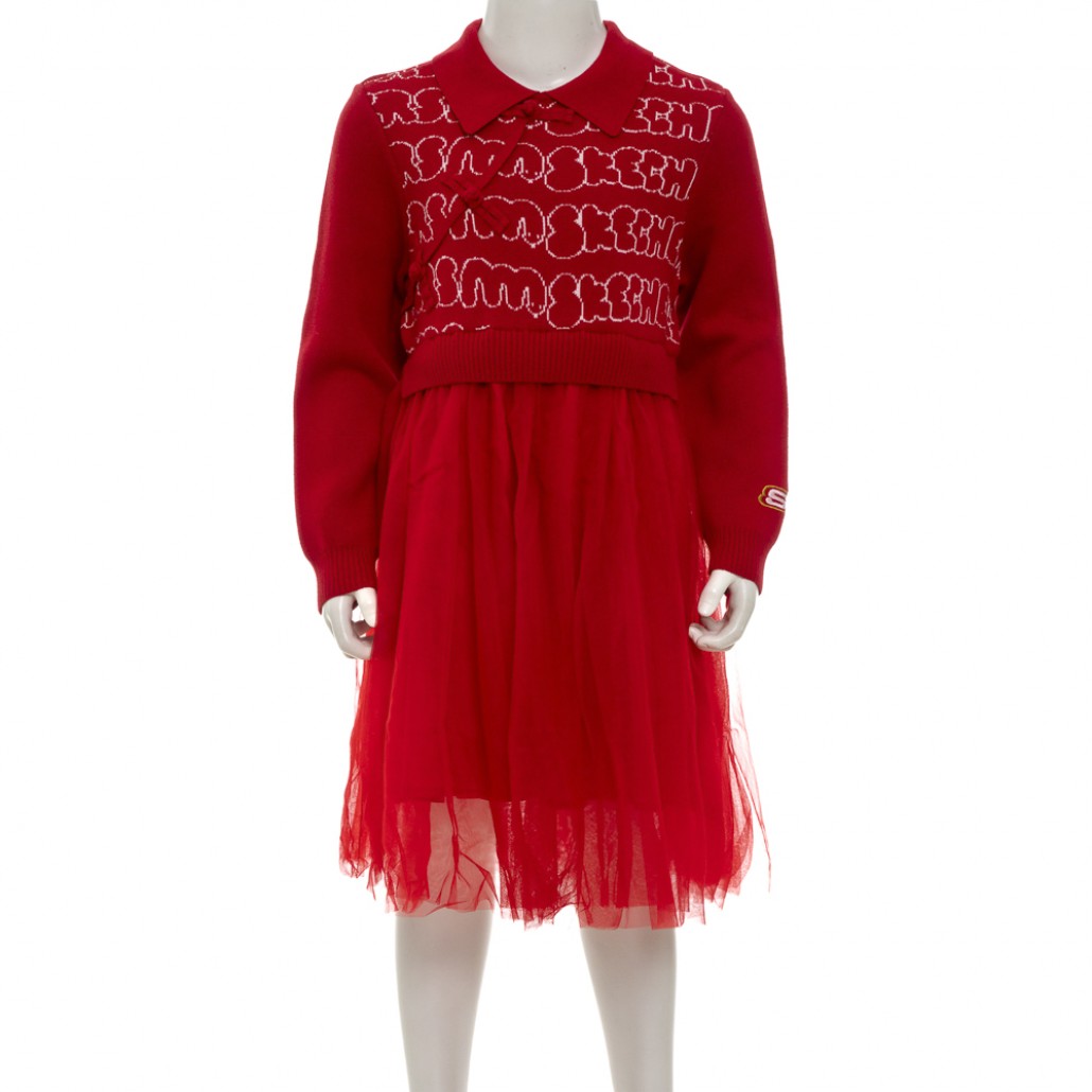 SKECHERS 女童連身裙 2025 CNY (L125G057-001W)