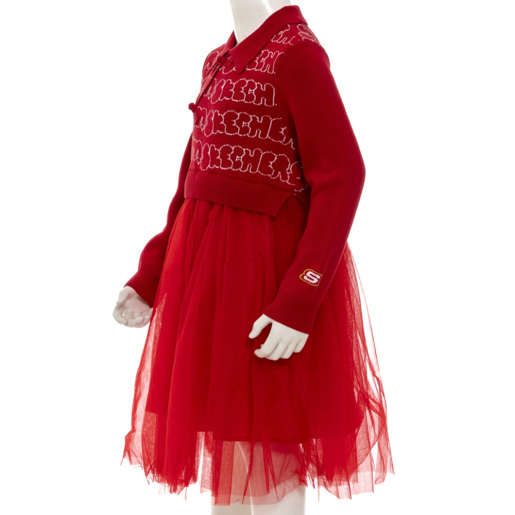 SKECHERS 女童連身裙 2025 CNY (L125G057-001W)