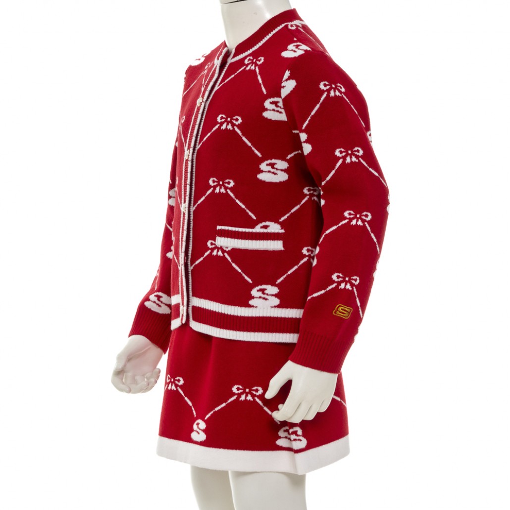 SKECHERS 女童套裝(外套+裙子) 2025 CNY (L125G058-001W)