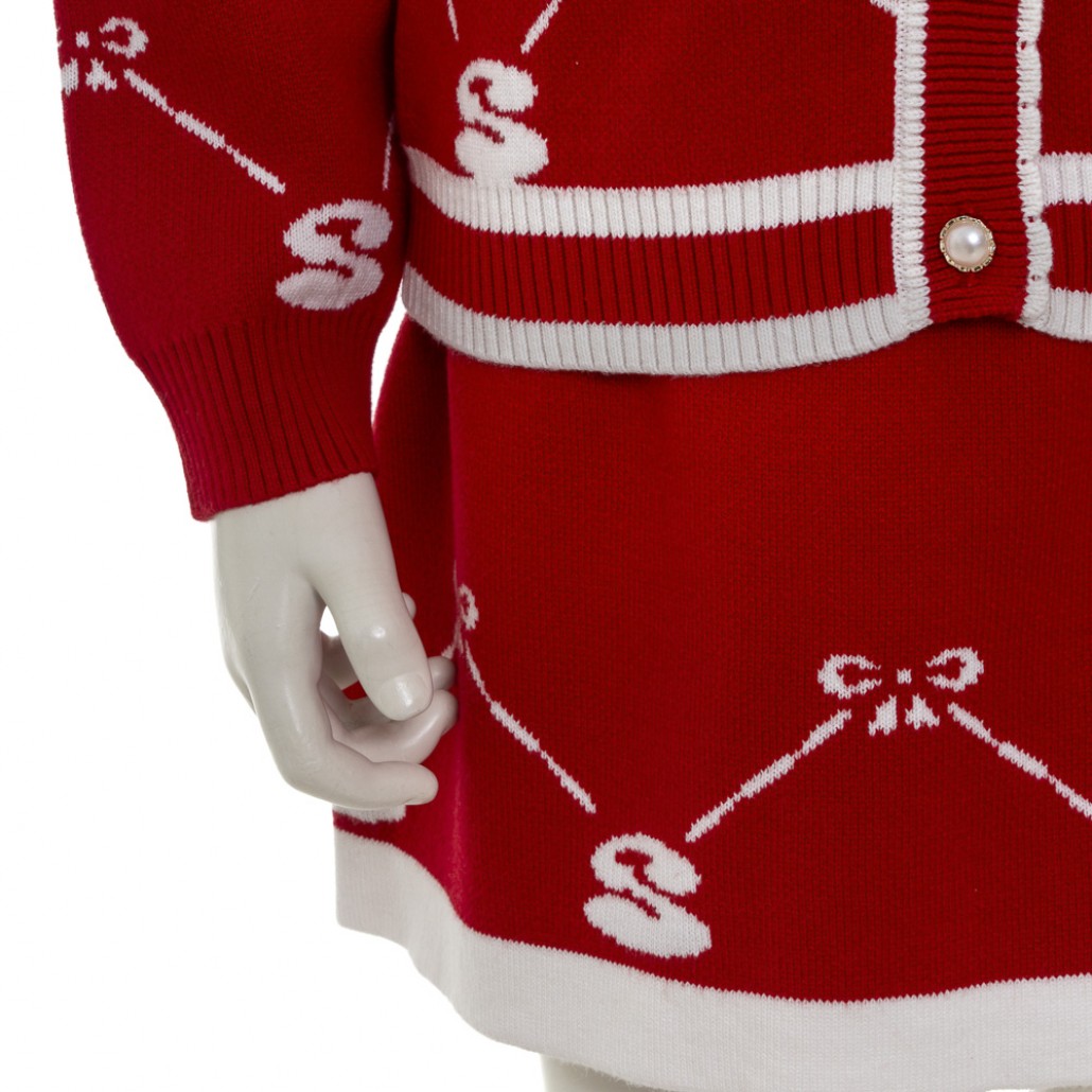 SKECHERS 女童套裝(外套+裙子) 2025 CNY (L125G058-001W)