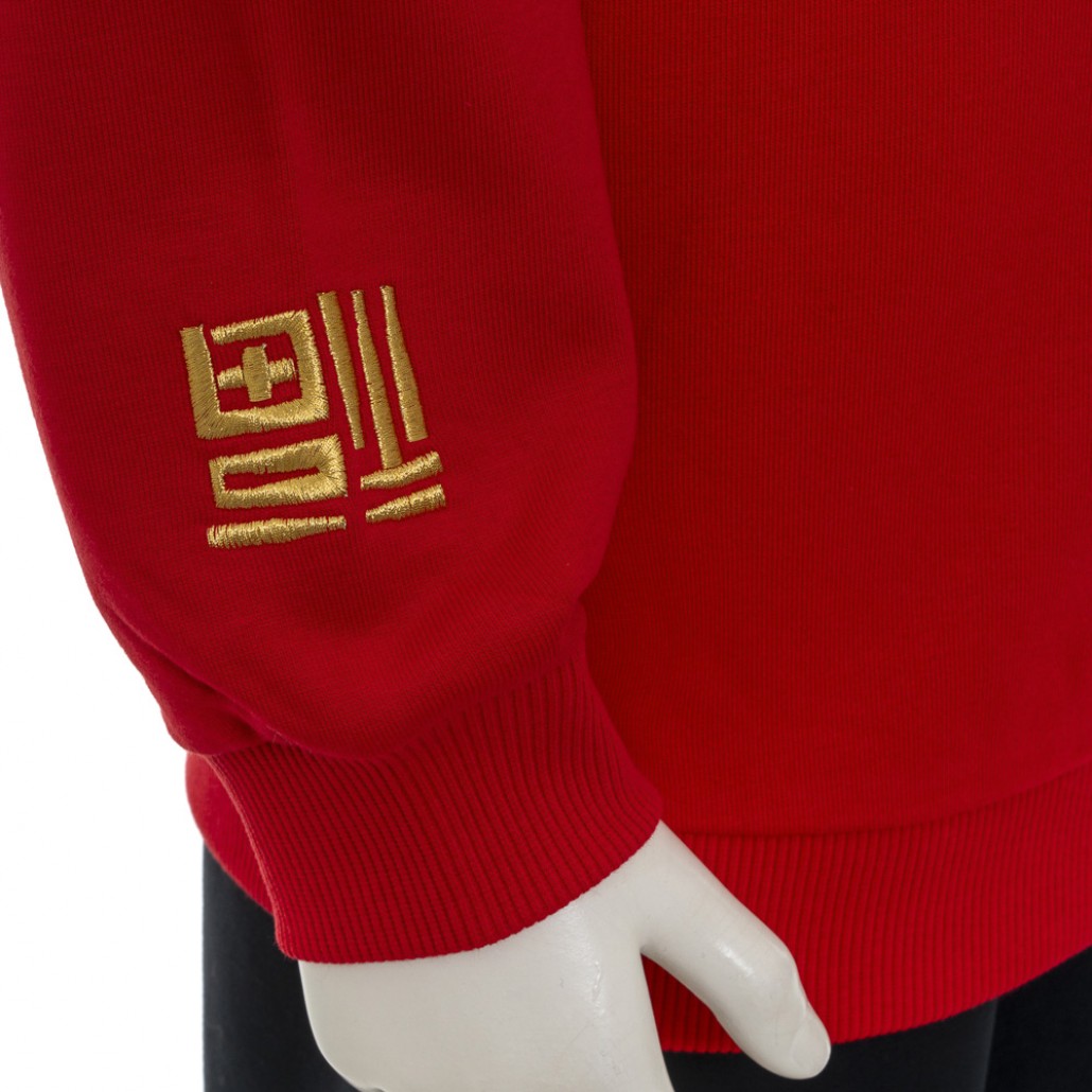 SKECHERS 中性童長袖衛衣 2025 CNY (L125K066-001W)