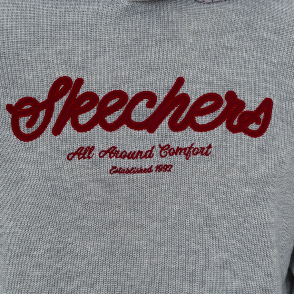 SKECHERS 中性連帽毛衣 2025 CNY (L125U005-0248)