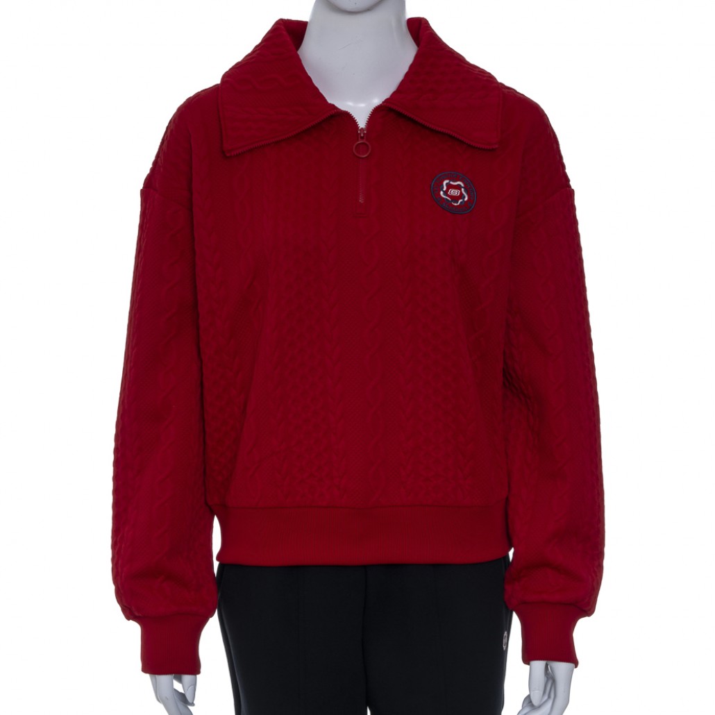 SKECHERS 女長袖連帽衛衣 2025 CNY (L125W084-03LC)