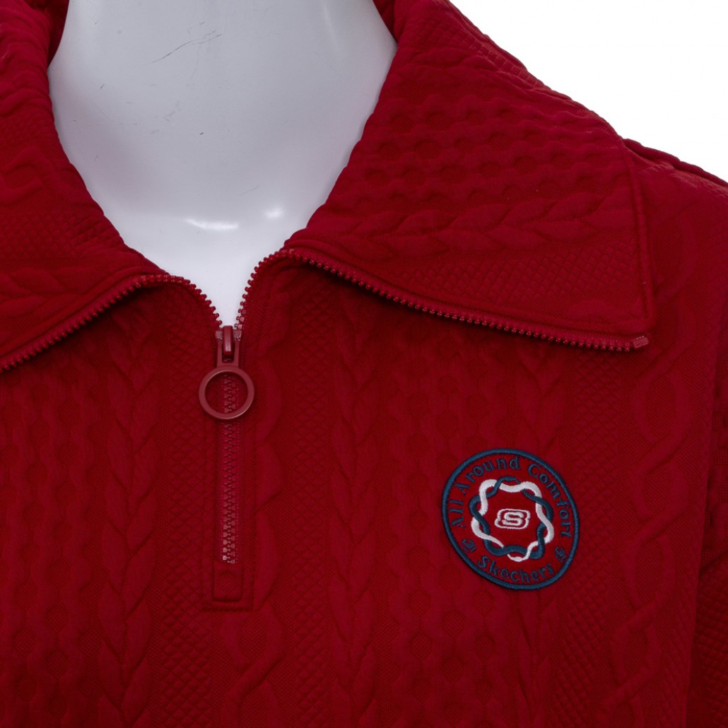 SKECHERS 女長袖連帽衛衣 2025 CNY (L125W084-03LC)