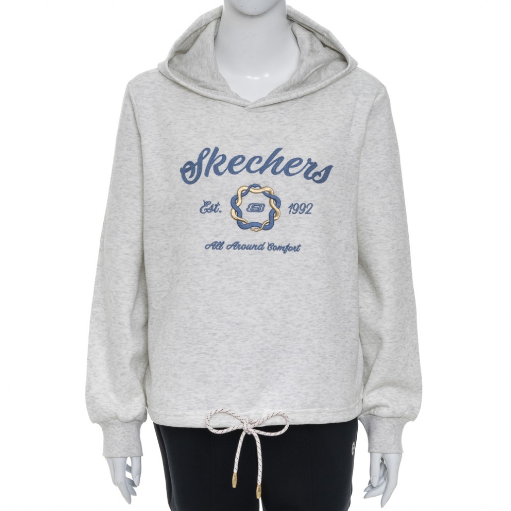 SKECHERS 女長袖連帽衛衣 2025 CNY (L125W084-0248)