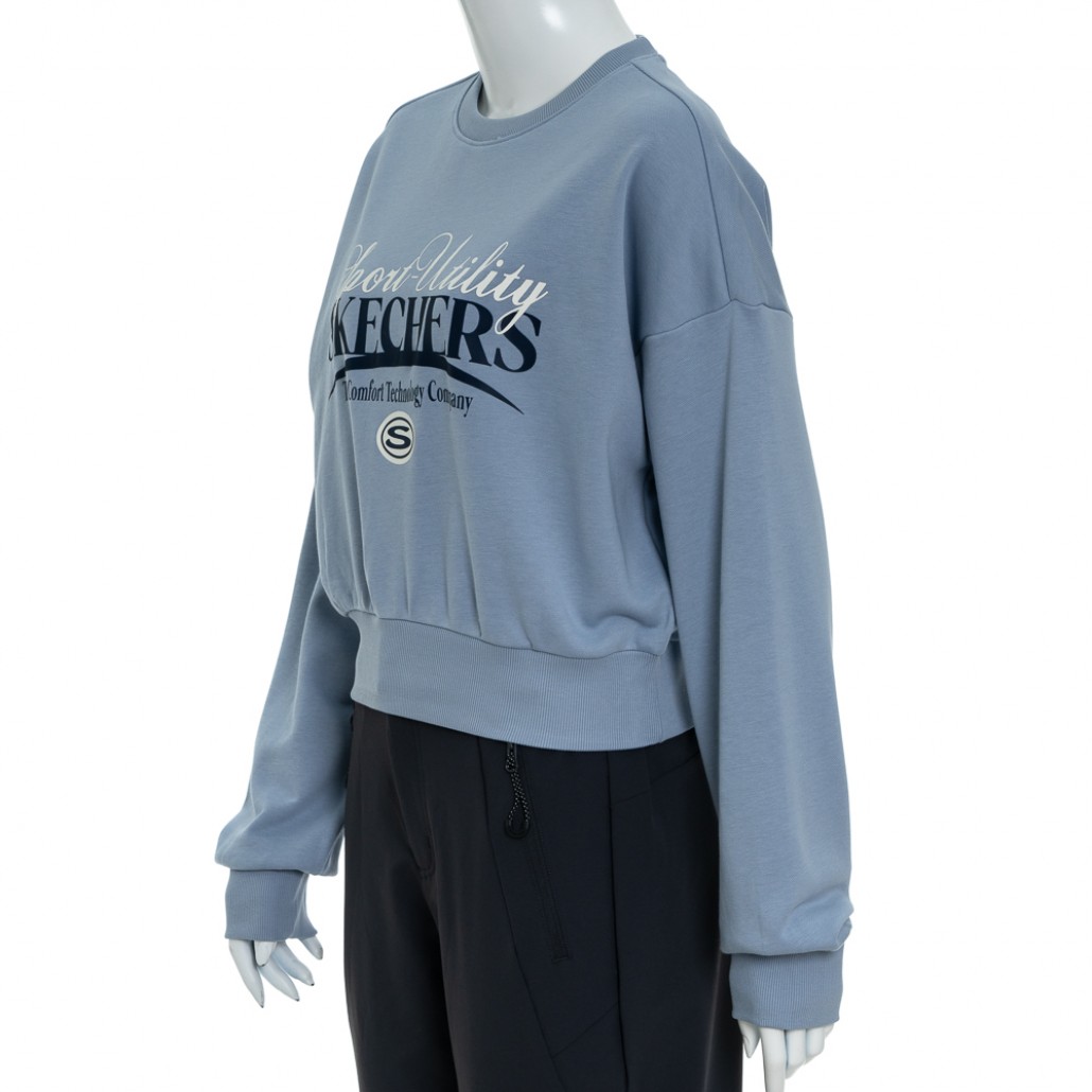 SKECHERS 女長袖衛衣 (L125W093-02F2)