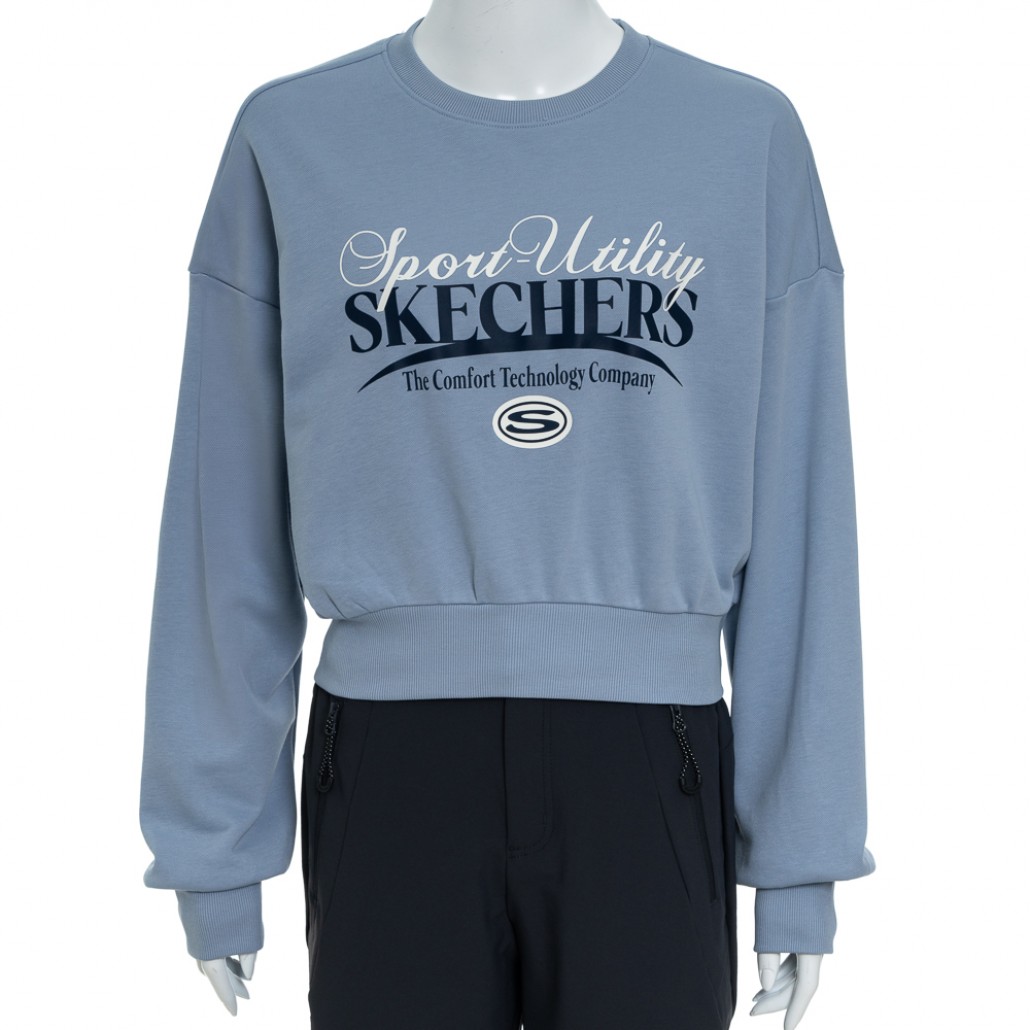 SKECHERS 女長袖衛衣 (L125W093-02F2)