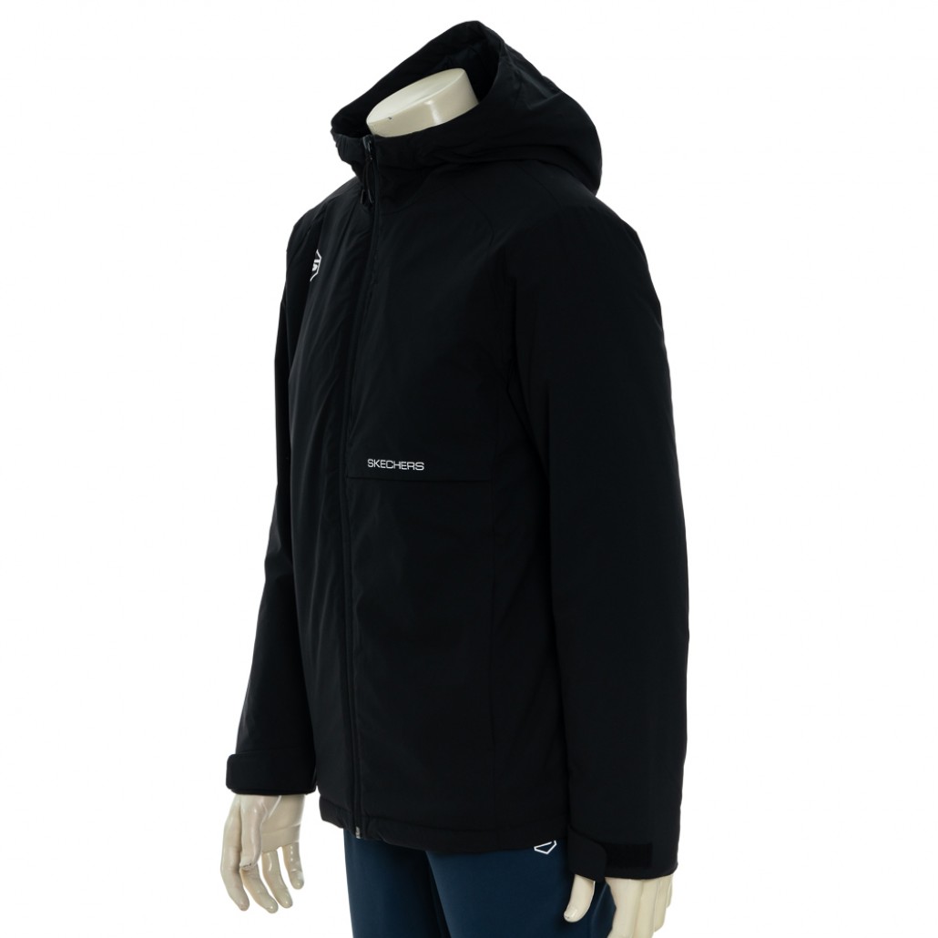 SKECHERS 男拉鍊連帽外套 (P125M031-0018)