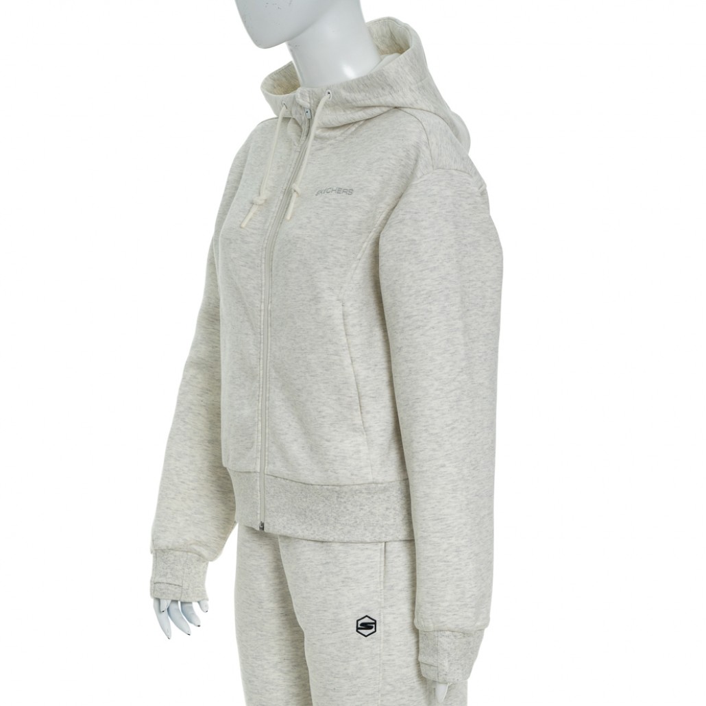 SKECHERS 女拉鍊連帽外套 (P125W022-0248)