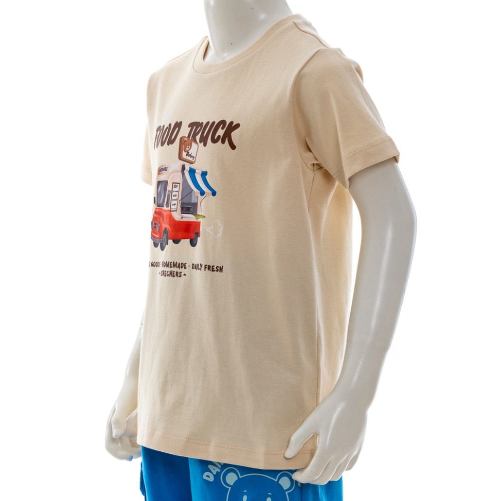 SKECHERS 男童短袖衣 (SL125B066-00XE)