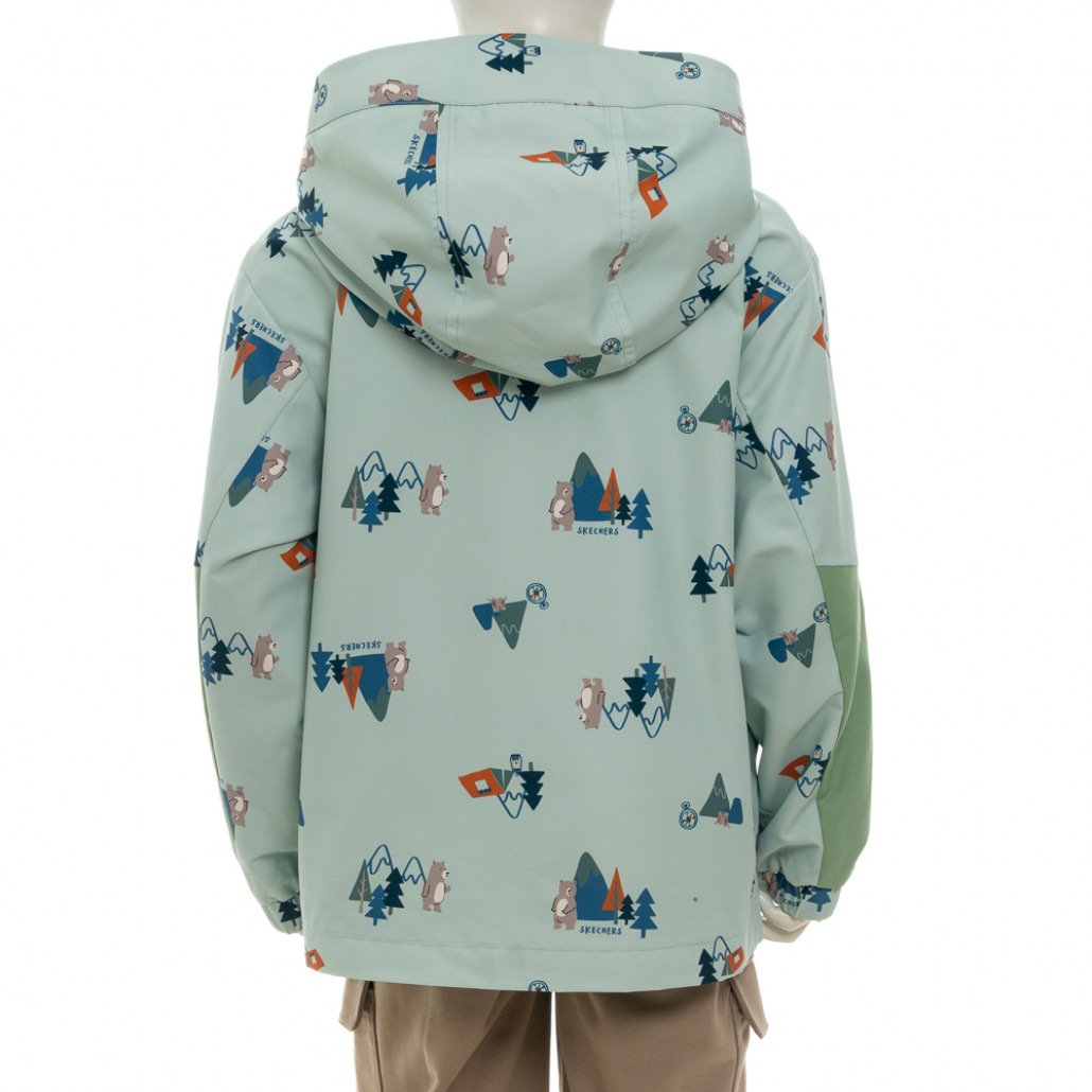 SKECHERS 男幼童拉鍊連帽外套 (P125B025-050V)