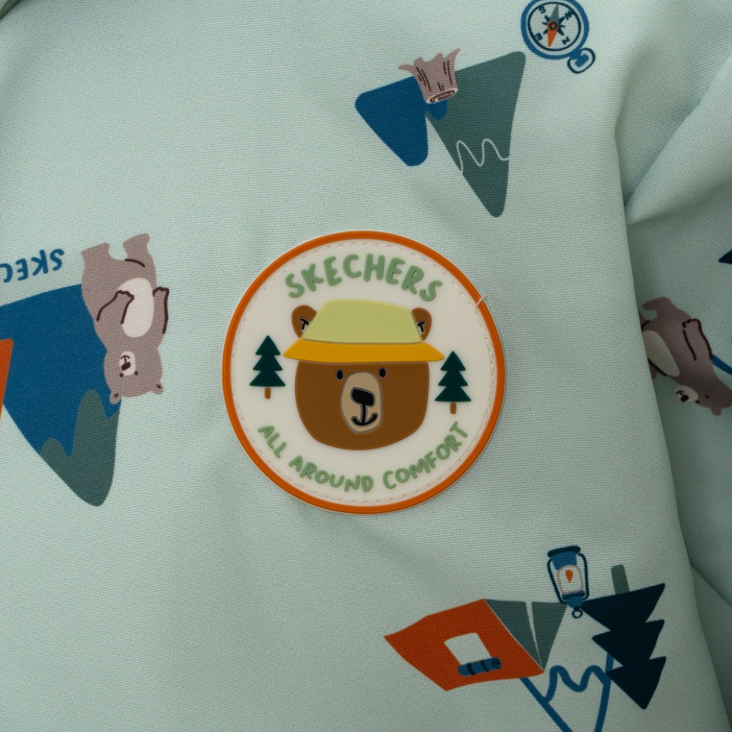 SKECHERS 男幼童拉鍊連帽外套 (P125B025-050V)