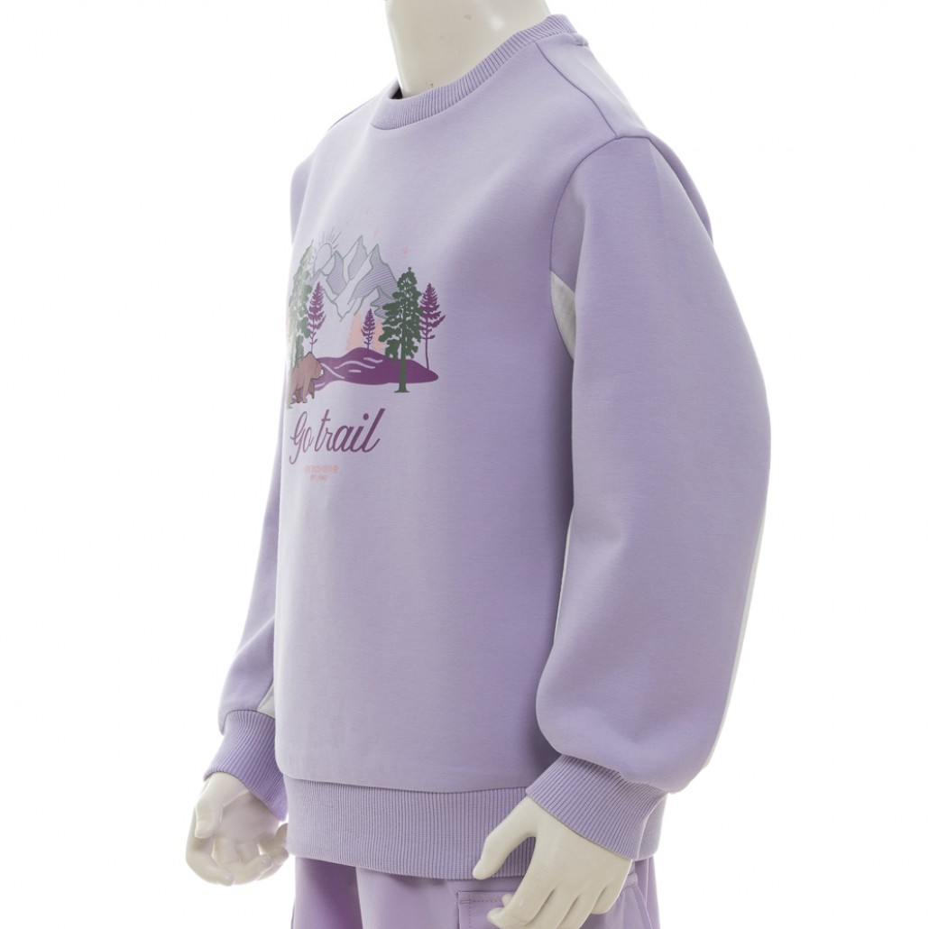 SKECHERS 女童長袖衛衣 (P125G023-00EW)